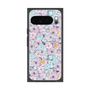 プレミアムスクエアケース with Pixelsnap［ 日比谷花壇 - HarmonyinBloom - パープル ］