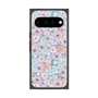 プレミアムスクエアケース with Pixelsnap［ 日比谷花壇 - HarmonyinBloom - パープル ］