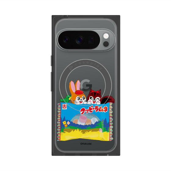 プレミアムスクエアケース with Pixelsnap［ クッピーラムネ -drawing3 ］