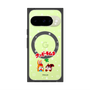 プレミアムスクエアケース with Pixelsnap［ クッピーラムネ - 寝ころぶ ］