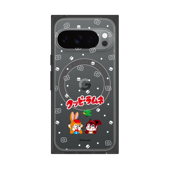プレミアムスクエアケース with Pixelsnap［ クッピーラムネ - 寝ころぶ ］