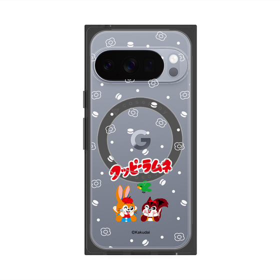 プレミアムスクエアケース with Pixelsnap［ クッピーラムネ - 寝ころぶ ］