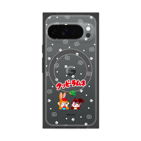 プレミアムスクエアケース with Pixelsnap［ クッピーラムネ - 寝ころぶ ］