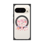 プレミアムスクエアケース with Pixelsnap［ もくもくちゃん - リボン ］