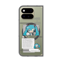 プレミアムスクエアケース with Pixelsnap［ しろたん×初音ミク - 初音ミク - インフォグラフィック ］