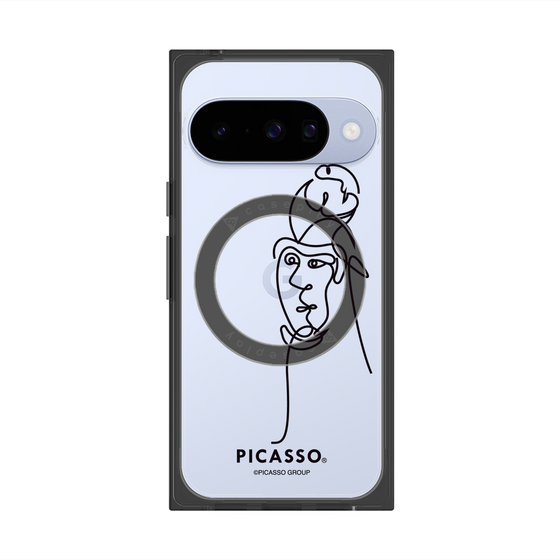 プレミアムスクエアケース with Pixelsnap［ PICASSO - Self-Portrait ］