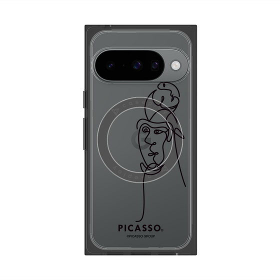 プレミアムスクエアケース with Pixelsnap［ PICASSO - Self-Portrait ］