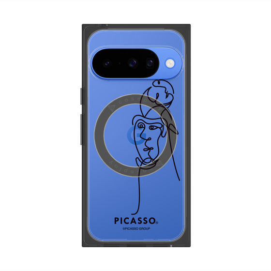 プレミアムスクエアケース with Pixelsnap［ PICASSO - Self-Portrait ］