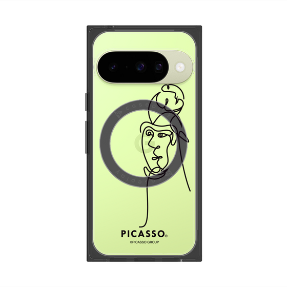 プレミアムスクエアケース with Pixelsnap［ PICASSO - Self-Portrait ］