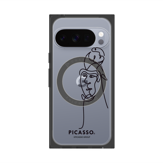 プレミアムスクエアケース with Pixelsnap［ PICASSO - Self-Portrait ］