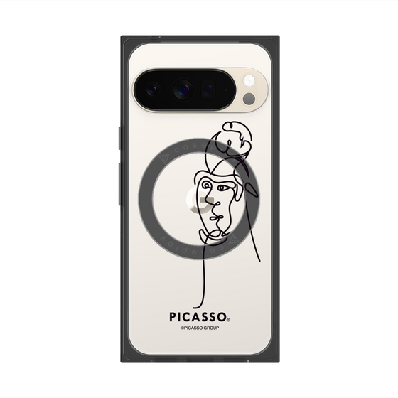プレミアムスクエアケース with Pixelsnap［ PICASSO - Self-Portrait ］