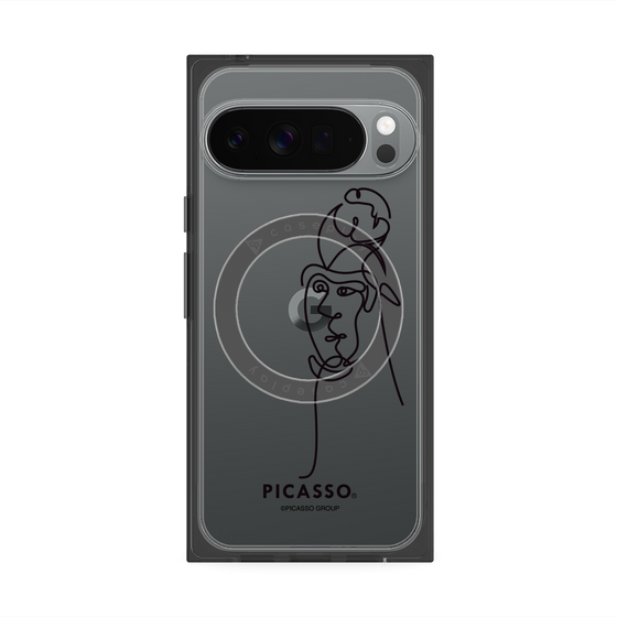 プレミアムスクエアケース with Pixelsnap［ PICASSO - Self-Portrait ］