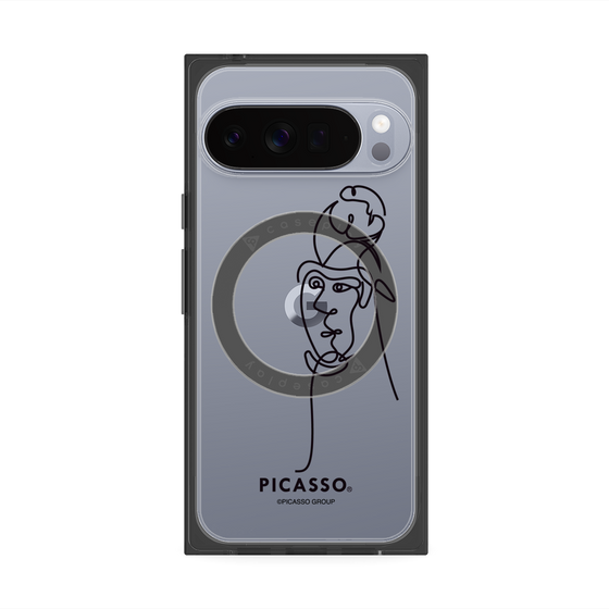 プレミアムスクエアケース with Pixelsnap［ PICASSO - Self-Portrait ］