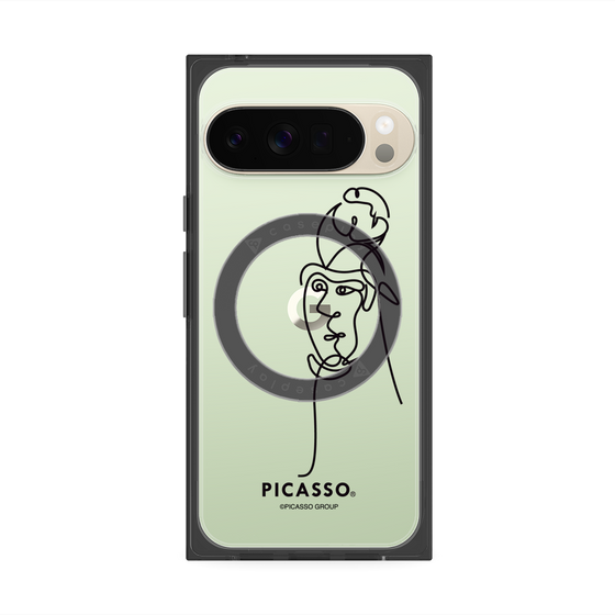 プレミアムスクエアケース with Pixelsnap［ PICASSO - Self-Portrait ］