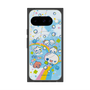 プレミアムスクエアケース with Pixelsnap［ ぷくぷくあわわちゃん - レインボー ］