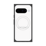 プレミアムスクエアケース with Pixelsnap［ LATENCY - Logotype - White ］