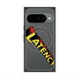 プレミアムスクエアケース with Pixelsnap［ LATENCY - Rock logo - Clear ］