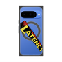 プレミアムスクエアケース with Pixelsnap［ LATENCY - Rock logo - Clear ］