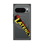 プレミアムスクエアケース with Pixelsnap［ LATENCY - Rock logo - Clear ］