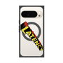 プレミアムスクエアケース with Pixelsnap［ LATENCY - Rock logo - Clear ］