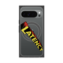 プレミアムスクエアケース with Pixelsnap［ LATENCY - Rock logo - Clear ］