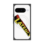 プレミアムスクエアケース with Pixelsnap［ LATENCY - Rock logo - White ］