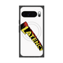プレミアムスクエアケース with Pixelsnap［ LATENCY - Rock logo - White ］