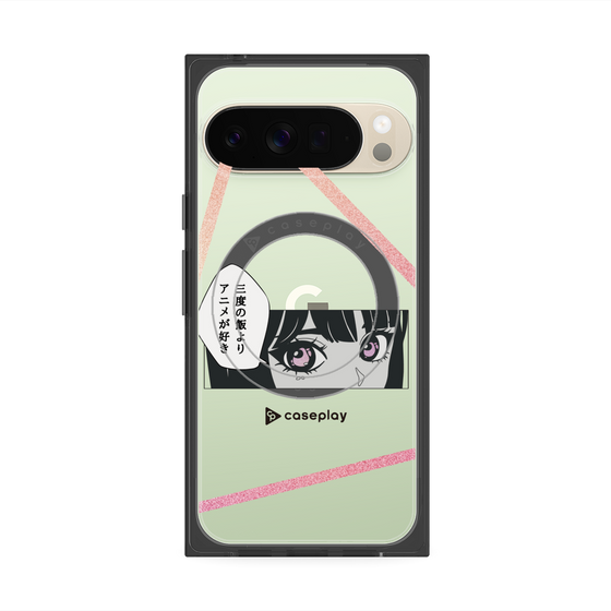 プレミアムスクエアケース with Pixelsnap［ YOUR CASE YOUR PLAY - オリジナル - アニメ/漫画好き ］