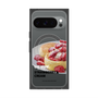 プレミアムスクエアケース with Pixelsnap［ ヴィレッジヴァンガードダイナー - ストロベリー＆クリームパンケーキ ］