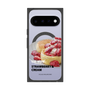 プレミアムスクエアケース with Pixelsnap［ ヴィレッジヴァンガードダイナー - ストロベリー＆クリームパンケーキ ］