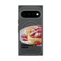 プレミアムスクエアケース with Pixelsnap［ ヴィレッジヴァンガードダイナー - ストロベリー＆クリームパンケーキ ］