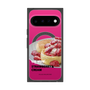プレミアムスクエアケース with Pixelsnap［ ヴィレッジヴァンガードダイナー - ストロベリー＆クリームパンケーキ ］