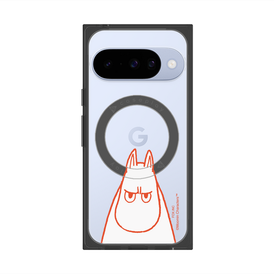 プレミアムスクエアケース with Pixelsnap［ MOOMIN - Angry face ］