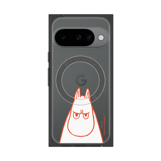 プレミアムスクエアケース with Pixelsnap［ MOOMIN - Angry face ］