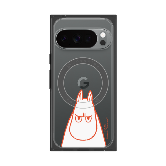 プレミアムスクエアケース with Pixelsnap［ MOOMIN - Angry face ］