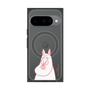 プレミアムスクエアケース with Pixelsnap［ MOOMIN - Blushing face ］
