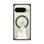 プレミアムスクエアケース with Pixelsnap［ MOOMIN - Blushing face ］