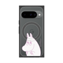 プレミアムスクエアケース with Pixelsnap［ MOOMIN - Fearful face ］