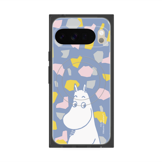 プレミアムスクエアケース with Pixelsnap［ MOOMIN - Familiar face - color ］