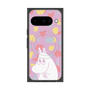 プレミアムスクエアケース with Pixelsnap［ MOOMIN - Fearful face - color ］