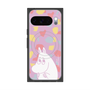 プレミアムスクエアケース with Pixelsnap［ MOOMIN - Fearful face - color ］