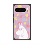 プレミアムスクエアケース with Pixelsnap［ MOOMIN - Fearful face - color ］