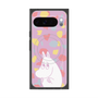 プレミアムスクエアケース with Pixelsnap［ MOOMIN - Fearful face - color ］