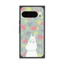 プレミアムスクエアケース with Pixelsnap［ MOOMIN - Troubled face - color ］