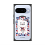 プレミアムスクエアケース with Pixelsnap［ ELLE×マイメロディ＆クロミ - トリコロールカラーグラフィック5 ］