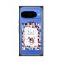 プレミアムスクエアケース with Pixelsnap［ ELLE×マイメロディ＆クロミ - トリコロールカラーグラフィック5 ］
