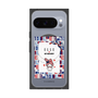 プレミアムスクエアケース with Pixelsnap［ ELLE×マイメロディ＆クロミ - トリコロールカラーグラフィック5 ］