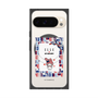 プレミアムスクエアケース with Pixelsnap［ ELLE×マイメロディ＆クロミ - トリコロールカラーグラフィック5 ］