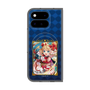 プレミアムスクエアケース with Pixelsnap［ クイズRPG 魔法使いと黒猫のウィズ - アリエッタ ］