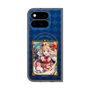 プレミアムスクエアケース with Pixelsnap［ クイズRPG 魔法使いと黒猫のウィズ - アリエッタ ］